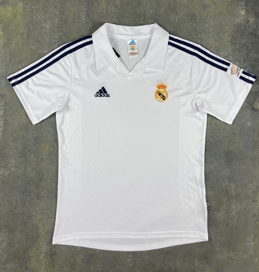 AAA Quality Real Madrid 01/02 Home Soccer Jersey